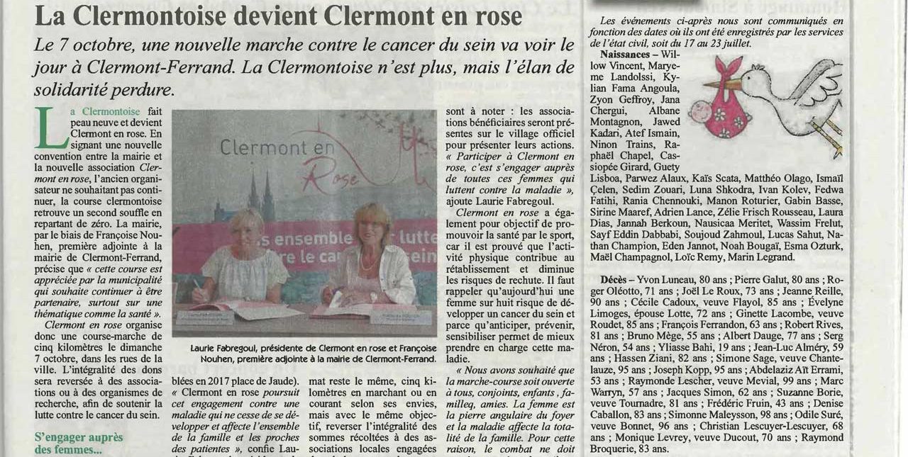 La Clermontoise n'est plus, mais l'élan de solidarité perdure.