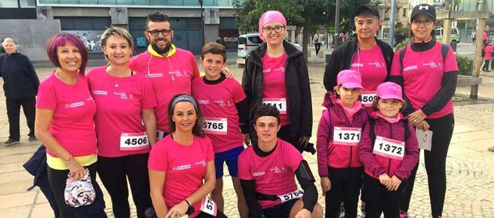 Les Pépettes courent à Clermont en rose