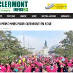 5000 personnes pour Clermont en Rose